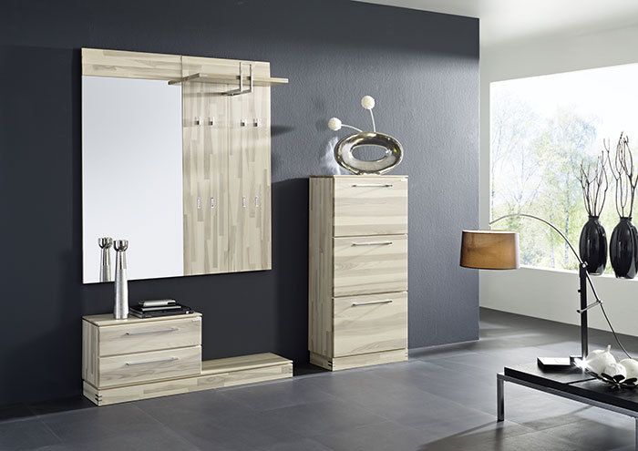 Massivholzgarderobe Kernbuche Modell Terra Massivholzgarderobe Kernbuche Modell Terra