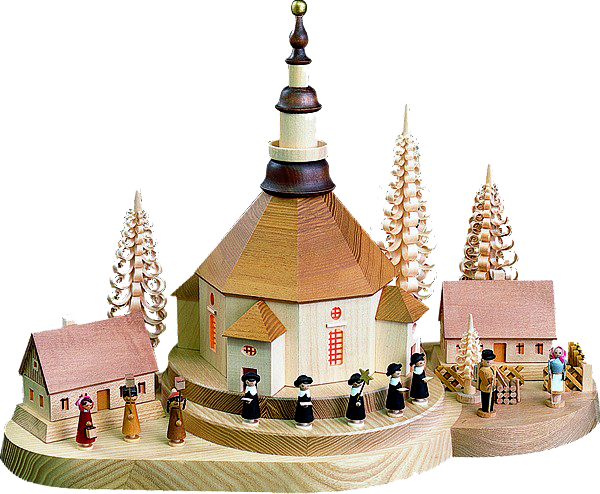 Lichterhaus Seiffen mit Kurrende Lichterhaus Seiffen mit Kurrende