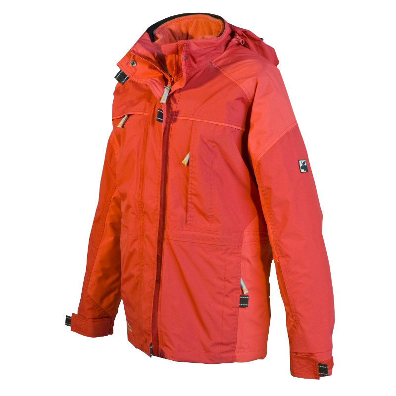 Doppeljacke Orange