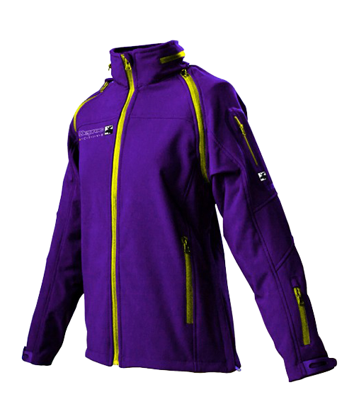 Softshelljacke Doppeljacke Damen in lila Softshelljacke Doppeljacke Damen in lila
