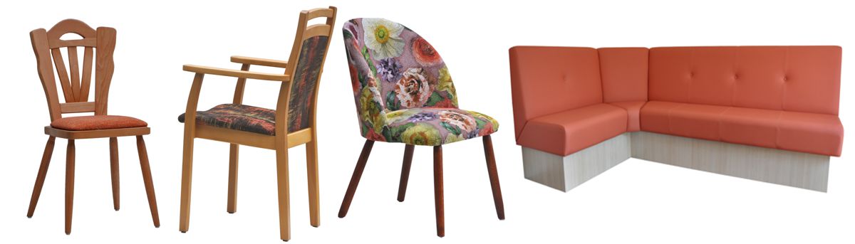 Stühle und Bänke für den Onlineversand