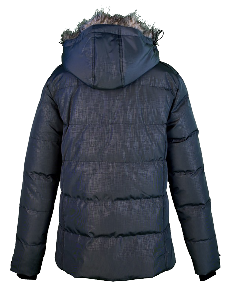 Parka Winterjacke Rückansicht Parka Winterjacke Rückansicht
